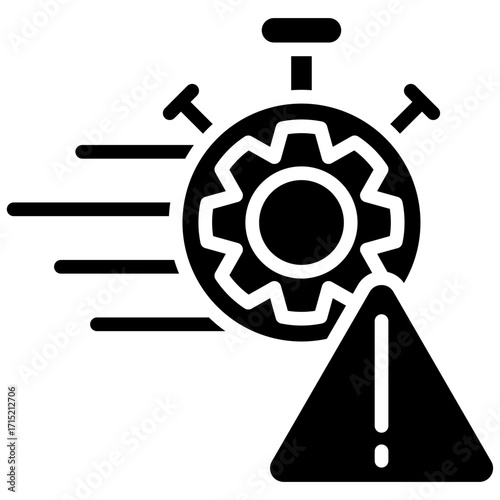 Incident Response glyph icon