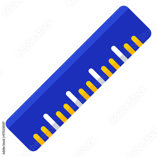 Ruler Flat Icon