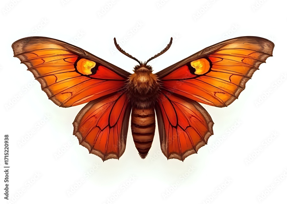 Fototapeta premium Giant Silk Moth – Saturnia pavonia