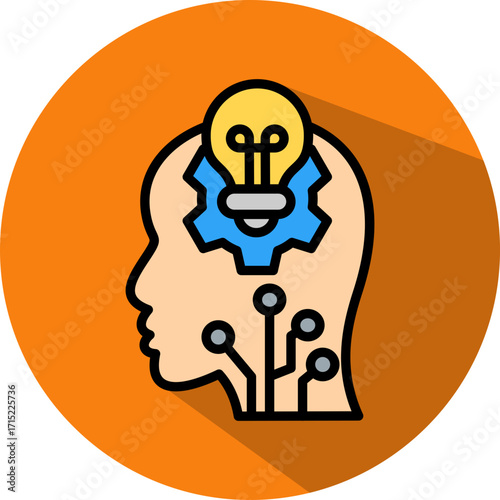 Critical Thinking Isometric icon