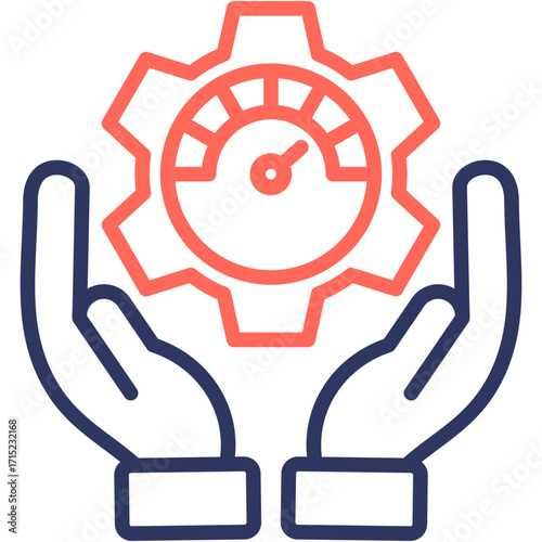 Performance Optimization line color icon
