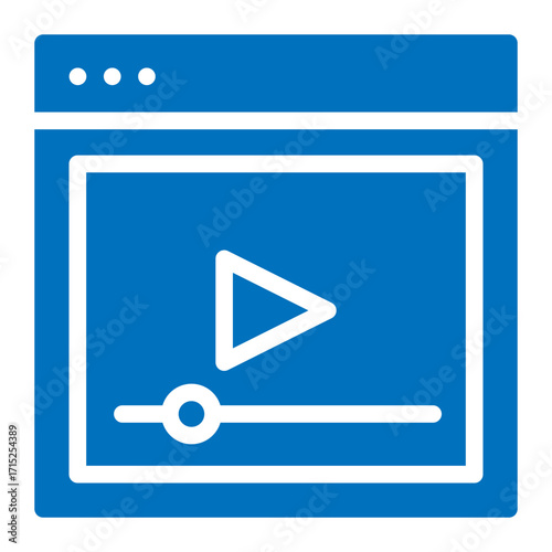video tutorial icon