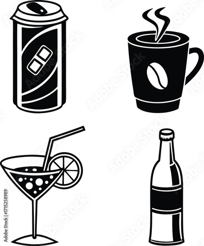 "A Liquid Collection: Exploring the Diverse and Delicious World of Drinks, from Sodas to Cocktails."
