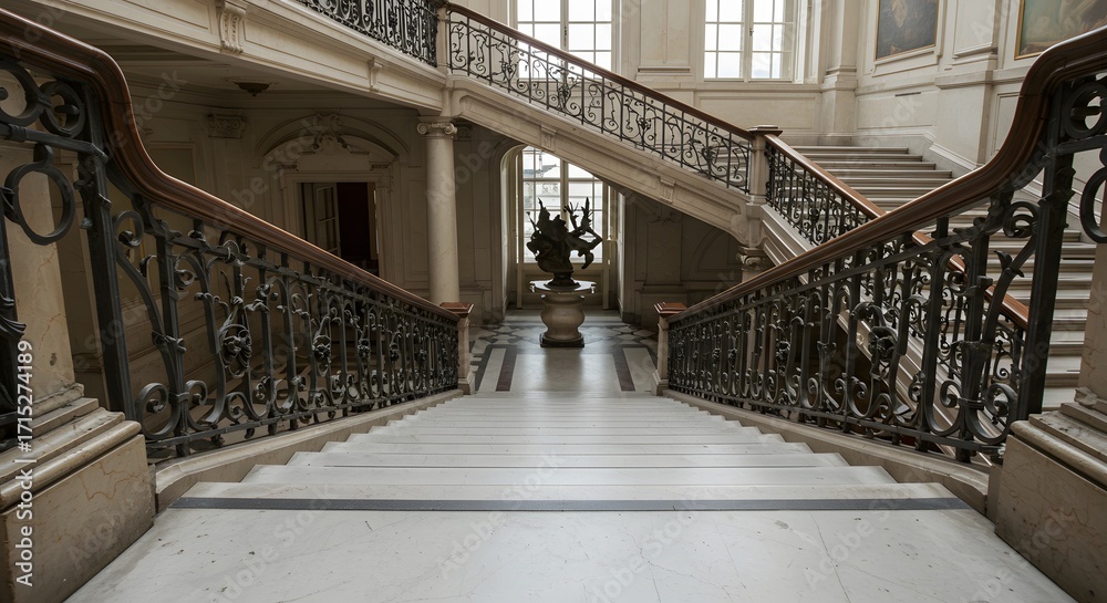 Obraz premium Grand staircase interior