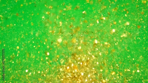 Vibrant color powder exploding and dispersing in a mesmerizing cloud, isolated on green screen dispersing, vibrant, holi powder