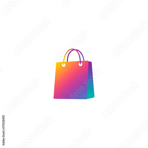 colorful shopping bag