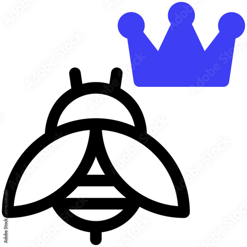Queen Icon Beekeeping
