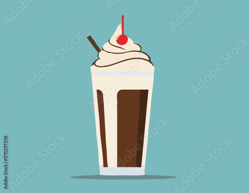 milk shake vector for design needs