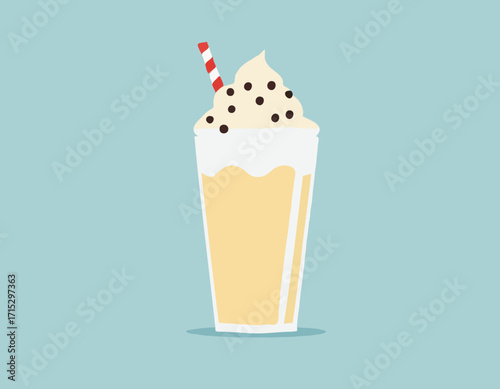 milk shake vector for design needs