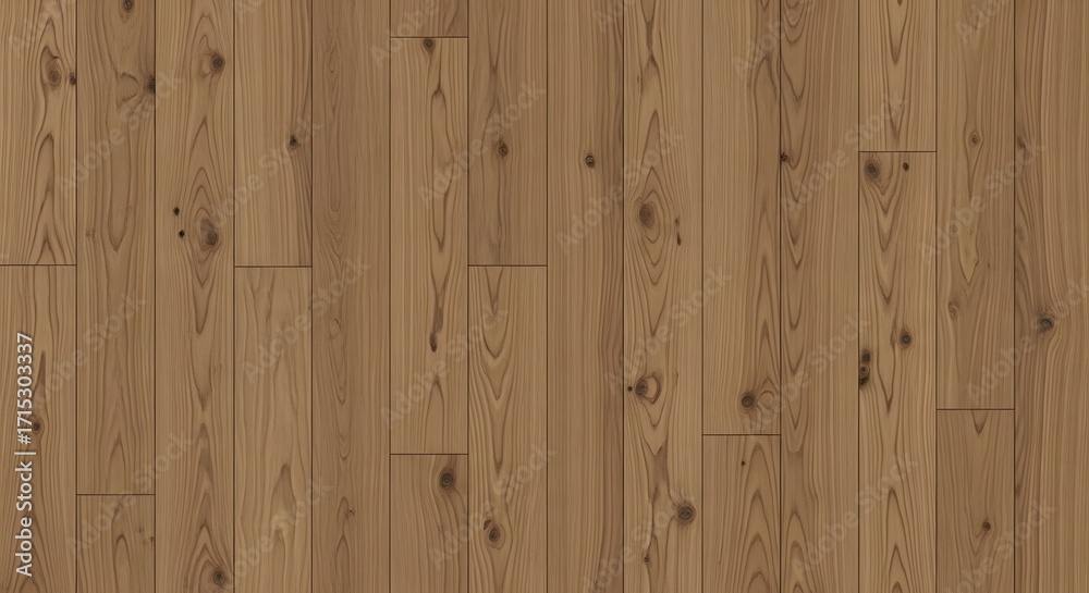 Naklejka premium Natural Wood Grain Texture Seamless Background.