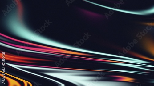Abstract Wallpaper Design - Gradient Flow Neon Background
