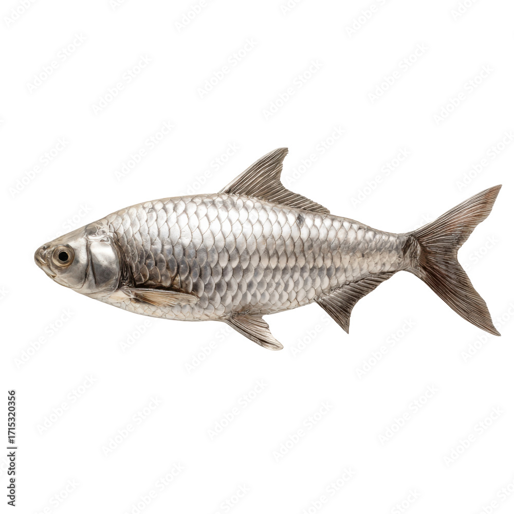 Fototapeta premium fish on white background