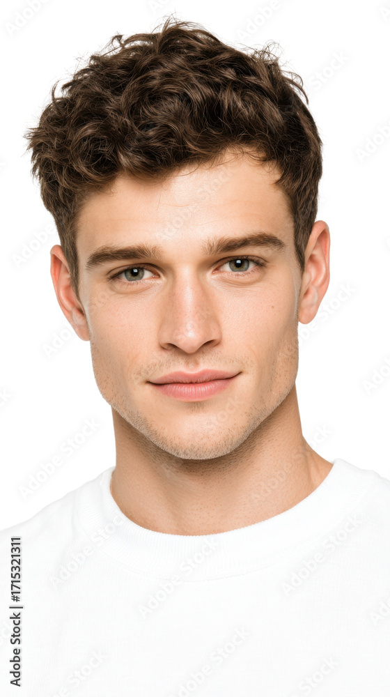 Fototapeta premium portrait of a handsome young man