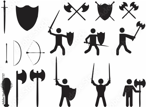 Medieval Warriors and Weapons...