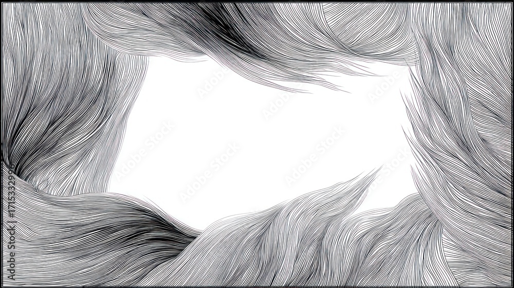 Obraz premium Abstract gray frame design