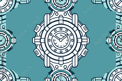 Watch design and vector