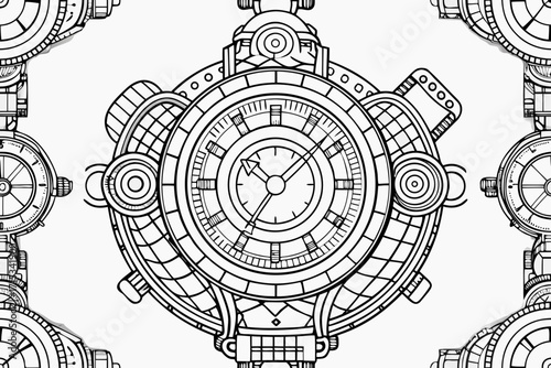 Watch design and vector