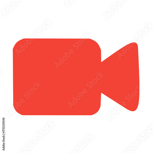 Red Video Camera Icon
