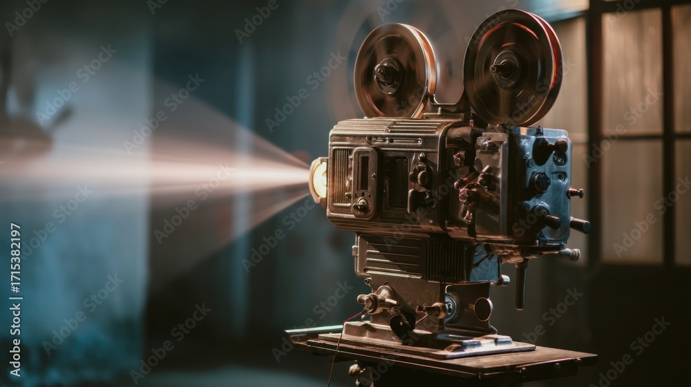 Fototapeta premium Projector beam