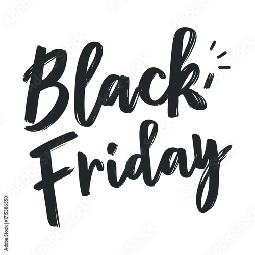 Black Friday shopping deals and discounts for holiday savings. Vector hand drawn illustration


