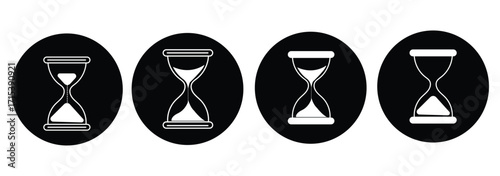 Timer icon vector for computer, web and mobile apps