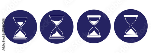 Timer icon vector for computer, web and mobile apps