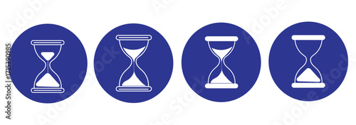 Timer icon vector for computer, web and mobile apps