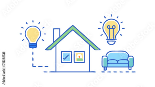 Home energy efficiency tips and smart house lighting solutions for sustainable living design ideas