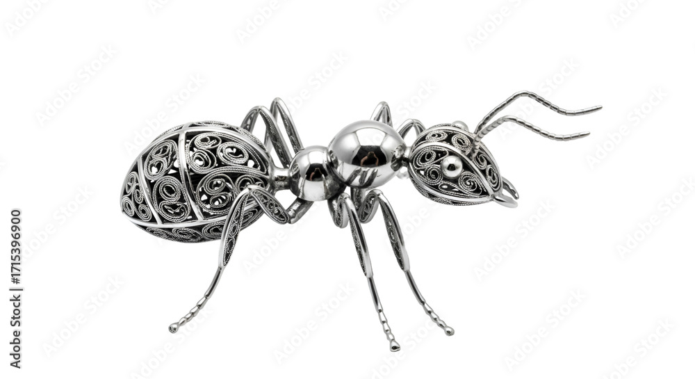 Fototapeta premium ant isolated on white background