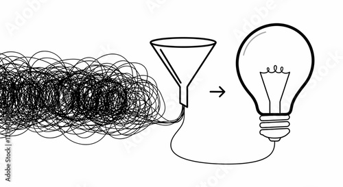 Idea Generation Process From Chaos to Clarity.