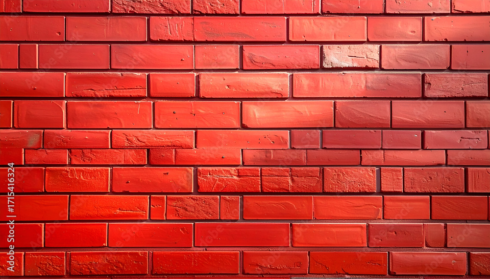 Obraz premium Red Brick Wall Texture Background