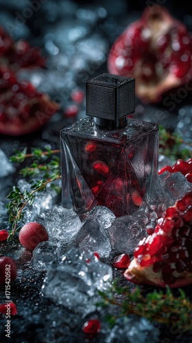 Pomegranate Perfume - A Fragrant Blend of Nature and Luxury.