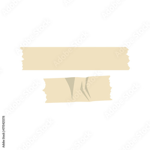 Minimalist paper swatch samples isolated abstract texture geometric shapes light color palette vector