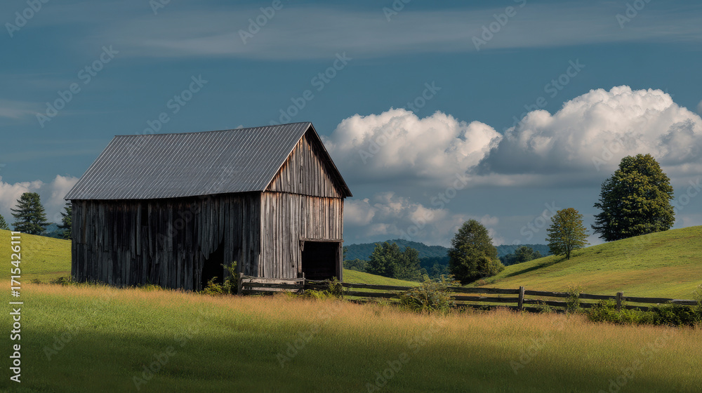 Obraz premium experience breathtaking beauty of summer landscapes and nature across diverse states of usa especially in lush