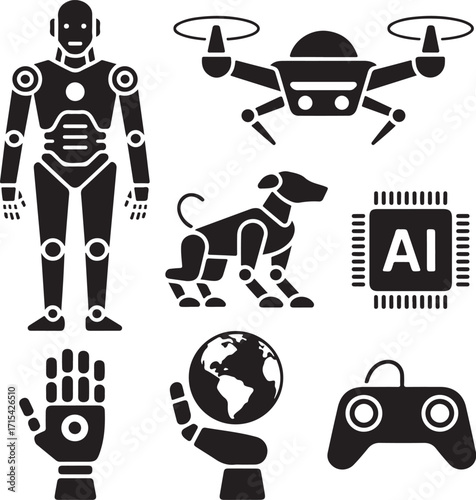 Robotics AI drone robot dog global tech innovations