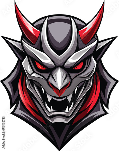 Cyber-demon mask