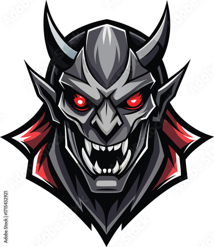 Cyber-demon mask
