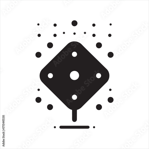 lot sensor vector silhouette clip art logo design concept  illustration