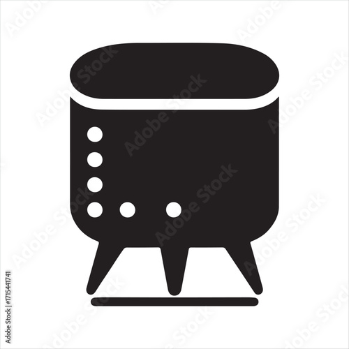 lot sensor vector silhouette clip art logo design concept  illustration