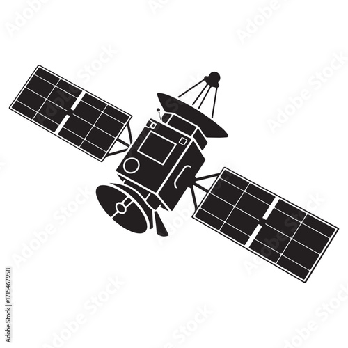 Satellite Silhouette for Space and Communication