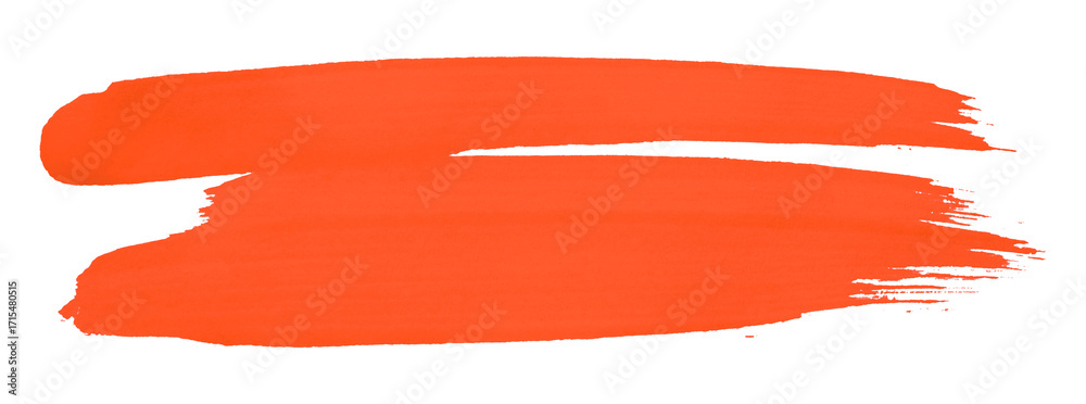 Obraz premium red watercolor background. Artistic hand paint. Isolated on transparent background.