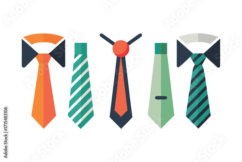 set of ties