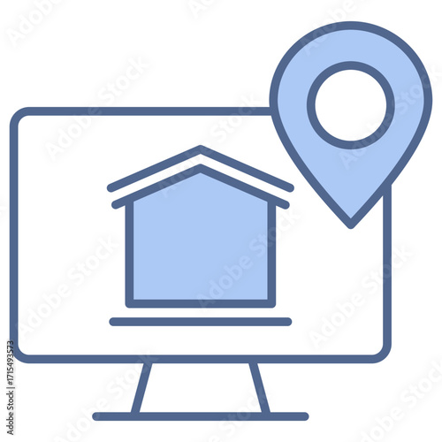 Location Blue Icon
