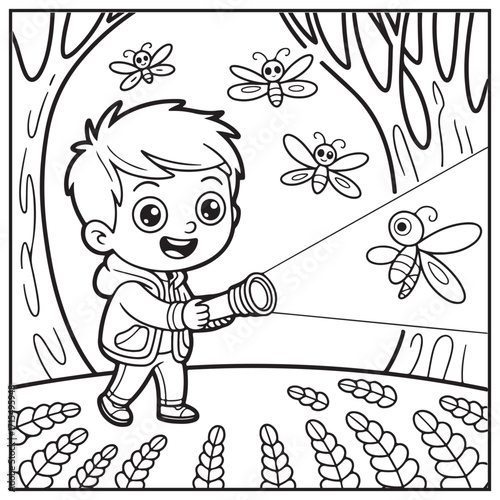 Chibi Boy Coloring Pages