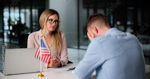 Immigration Lawyer Helps Nervous Man Apply