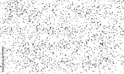 Grunge dots abstract background design element, Black and white scattered dots texture pattern