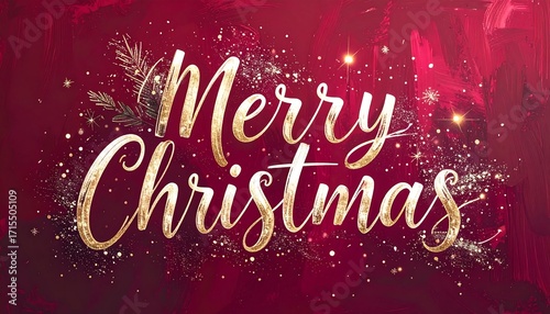 A festive design featuring the words 