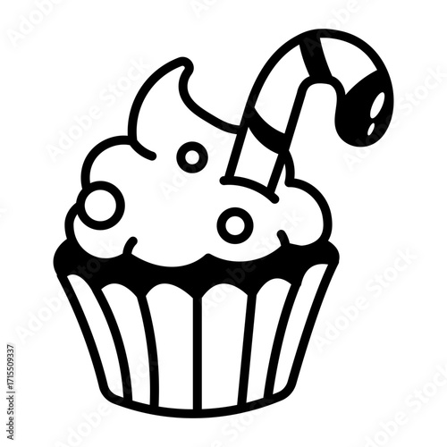 A doodle style icon showing cap
