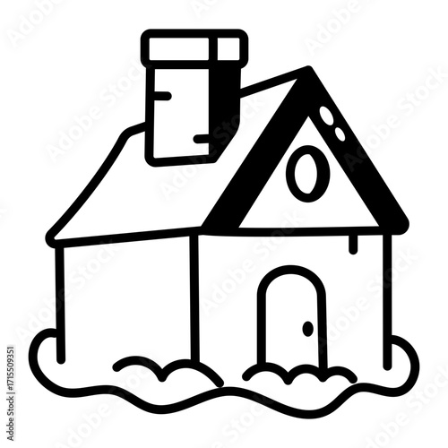 A doodle style icon showing cap
