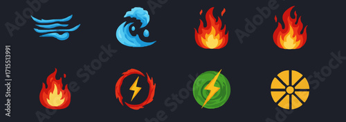 Icon set ninja